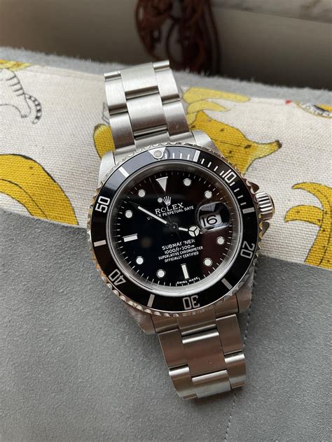 rolex 16610 2007 senza repeater ring|rolex 16610 bottom link.